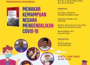 Diskusi Buku “Menakar Kemampuan Negara Dalam Mengendalikan COVID-19” Via ZOOM Dalam Rangka Hardiknas 