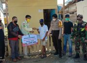 Dana BLT Cair, Babinsa Koramil Wotu dan Bhabinkamtibmas Dampingi Warga di Desa Lampenai Lutim