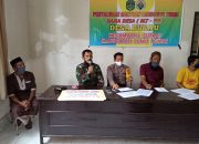 Babinsa Koramil Wotu Laksanakan Pendampingan Penyaluran BLT di Desa Burau Lutim