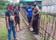 Laksanakan Harkamtibmas Binmas Desa Pattopakang Kunjungi Warga dan Beri Imbauan