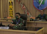 Pangdam XII/Tpr Hadiri Dies Natalis Ke-61 Untan yang Berlangsung Secara Virtual
