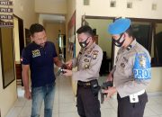 Cek Senpi, Kapolsek Polsel Berikan Penekanan Penggunaan Kepada Anggota