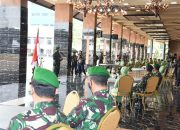 Kasad Terima Laporan Kenaikan Pangkat 70 Perwira Tinggi TNI AD
