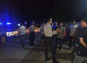 Kanit Sabhara Polsek Pattallassang Pimpin PAM Malam Takbiran Hari Raya Idul Fitri 1441 H