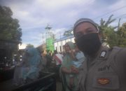 Kunjungi Masjid Yang Merayakan Sholat Idul Fitri, Bhabinkamtibmas Bontokadatto Ingatkan Tetap Indahkan Protokol Covid-19