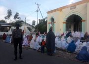 Bhabinkamtibmas Kelurahan Mangadu Sampaikan Pesan Kambtibmas dan Himbauan Pemerintah ke Warga