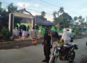 Binmas Desa Lassang dan Kampung Beru Laksanakan Pengamanan Idul Fitri di Masjid