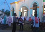 Binmas Desa Cikoang Beri Pengamanan Pelaksanaan Shalat Id