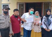 Bhabinkamtibmas Polsek Mapsu Melaksanakan Pengamanan Pembagian BLT Dana Desa