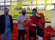 Diakhir Jabatan sebagai Irwasda Polda Sulsel, Kombes Pol Robert Haryanto Watratan Serahkan 1000 Paket Sembako