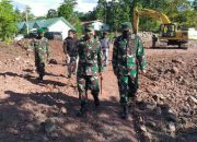 Danrem 141/Toddopuli meninjau pembuatan Lapbak kodim 1423 Soppeng
