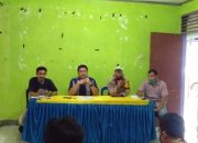 Bhabinkamtibmas Desa Lengkese Hadiri Rapat Tindak Lanjut Penyaluran Bansos
