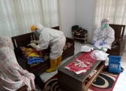 TGC Takalar Periksa Kerabat Pasien Covid-19 di Lassang