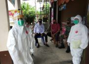 Personil Polsek Galut Dampingi Tim Satgas Covid-19 Takalar Lakukan Tes Swab