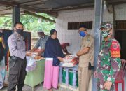 Sinergitas Tiga Pilar Desa Bontokadopepe Lakukan Monitoring dan Pengamanan Penyaluran BPNT