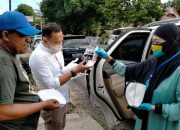 Legislator partai golkar Soppeng A. wahda berbagi ke 3 organisasi pers