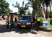 Penuh Semangat, Petugas Gabungan Posko Covid-19 Perbatasan Takalar-Gowa Antusias Laksanakan Pemeriksaan