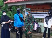 Sasar Pasar Tim Gugas Covid-19 Bantaeng, sosialisasikan Penggunaan Masker