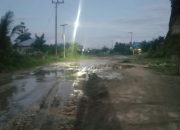 Ruas Jalan Becek Desa Nurweda Menuju Wedana Butuh Perhatian