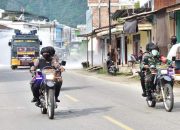 Peringati Hari Bhayangkara ke-74 Polres Tolitoli Serentak Semprotkan Desinfektan
