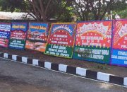 HUT Bhayangkara ke 74, Halaman Mapolres Jeneponto Dibanjiri Ucapan Selamat