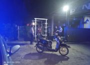 Lakukan Patroli Blue Light, Personel Polsek Polsel Himbau Warga Cegah Covid-19