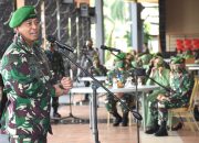 Kasad Terima Laporan Kenaikan Pangkat 74 Perwira Tinggi TNI AD