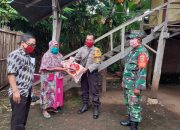 Bhabinkamtibmas Kelurahan Patte’ne Salurkan Bantuan Beras Polri Peduli Covid 19