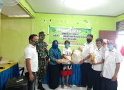 Dukung Program P22, Pemerintah Desa Lengkese Bagikan 160 Paket Sembko