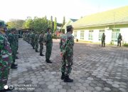 Cegah Corona, Dandim 1426/Takalar Beri Arahan kepada Seluruh Perwira dan Anggota Kodim
