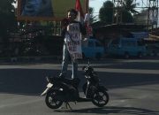 Tolak Kedatangan TKA China, Mahasiswa Asal Sultra Nekat Ber Demo Sendirian