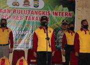 Meriahkan Hari Bhayangkara Ke-74, Polres Takalar Gelar Pertandingan Bulutangkis