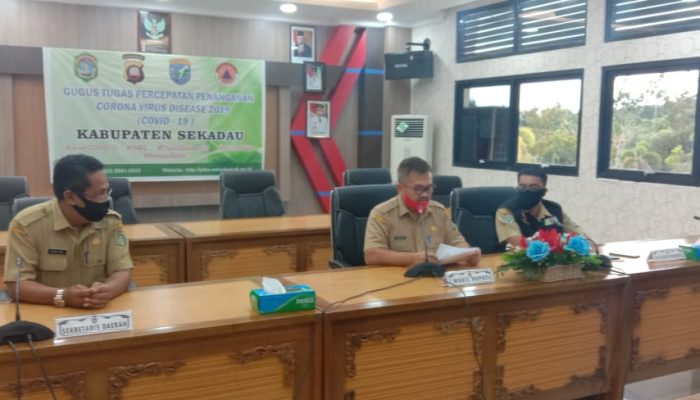 Wabub Umumkan 4 Orang Negatif COVID-19 di Sekadau