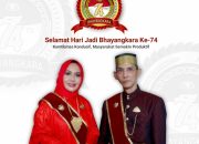 Raja Gowa Mengucapkan Selamat Hari Bhayangkara ke 74