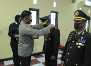 Kapolres Takalar Lepas 4 Anggota dalam Wisuda Purna Bakti Polri