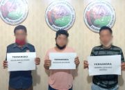 Kedapatan Bawa Sabu, Tiga Pemuda asal Kecamatan Angata diamankan Resnarkoba Polres Konsel