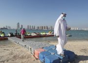 Kasus coronavirus Qatar melewati angka 100.000