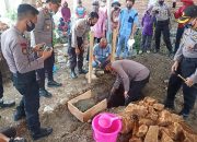 Kapolres Lakukan Prosesi Peletakan Batu Pertama Pembangunan Klinik Polres Jeneponto