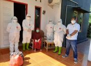 Bersama TGC PKM Bontosunggu Kota, TGC Puskesmas Tolo jemput pasien Covid Warga Kelara di Empoang Selatan