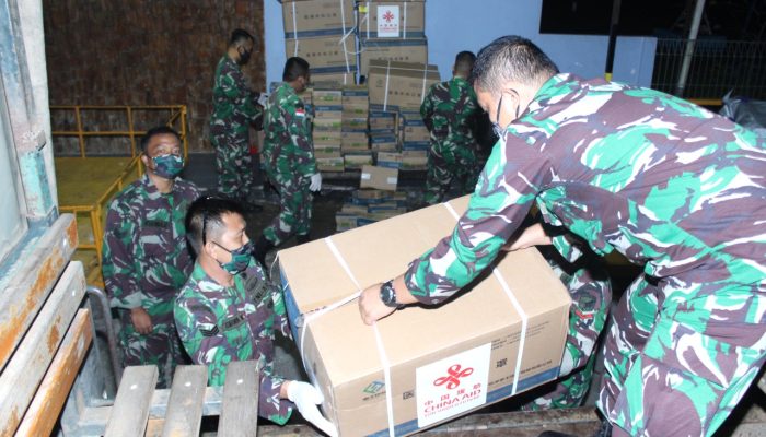 Kodam XII/Tpr Terima Bantuan Alkes dari Panglima TNI