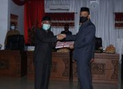 Sidang Paripurna DPRD Bantaeng, Wabup Serahkan LPJ APBD TA 2019