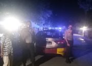 Jaga Kamtibmas, Personil Polsek Marbo Laksanakan Blue Light di Titik Keramaian