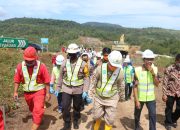 Kapolres Takalar Dampingi Wagub Sulsel Tinjau Lokasi Pembangunan Bendungan Pammukkulu