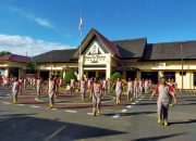Tingkatkan Imun Tubuh, Personil Polres Takalar Olahraga Bersama