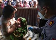 Terima Laporan Warga, Kapolsek Galut bersama Personil Datangi TKP Penemuan Bayi