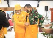 Raja Tolitoli Anugerahi Danrem 132 Tadulako Gelar Adat ” Tau Kadakoan Adat Rlipu Totorli.”