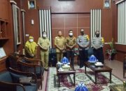 Silaturahmi dengan Bupati Takalar, Kapolres Takalar Dukung Program Pemda