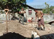 Kodim 1308/LB Bangun Rumah Korban Banjir di Balantak Selatan