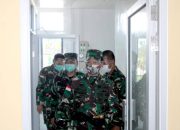 Pangdam XII/Tpr Tinjau Bangunan Lab PCR Rumkit Kartika Husada