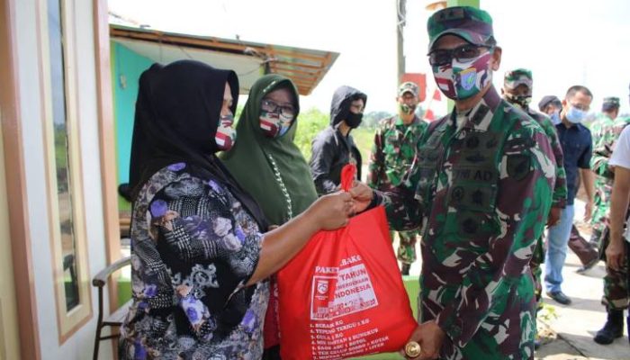 Bantuan Kasad Untuk Korban Bencana Alam